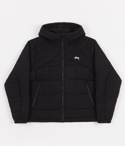 STUSSY PRIMALOFT mountain jacket blk