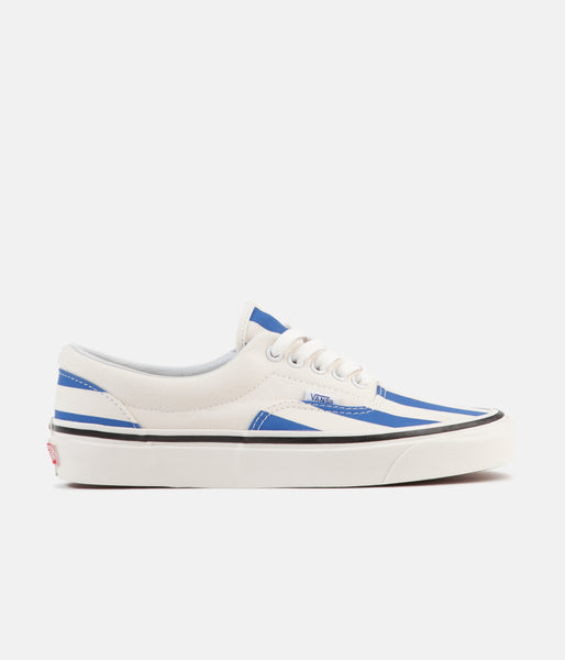 vans white and blue stripe