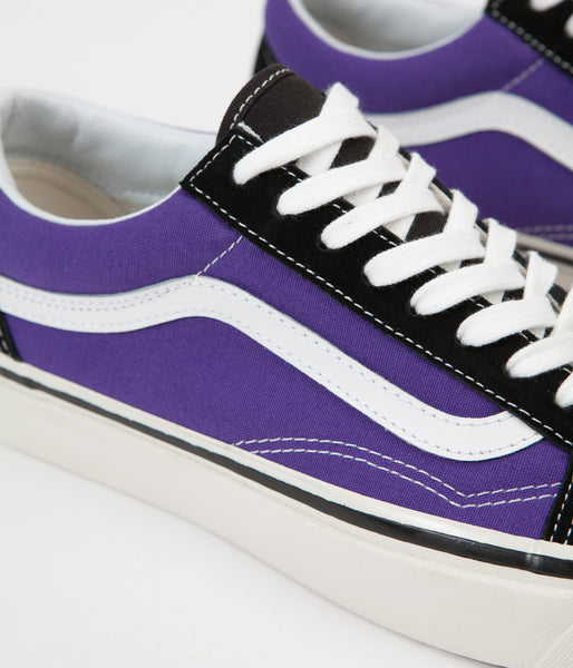 vans old skool purple black