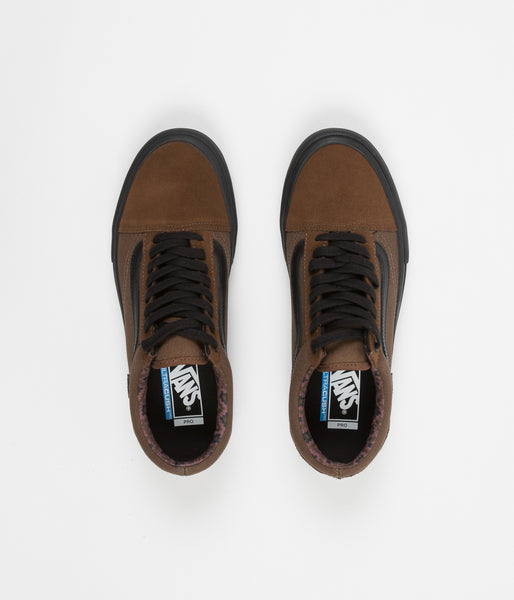 vans old skool teak black