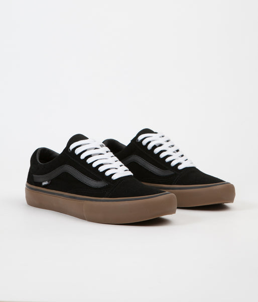 Vans Old Skool Pro Shoes - Black / Gum 