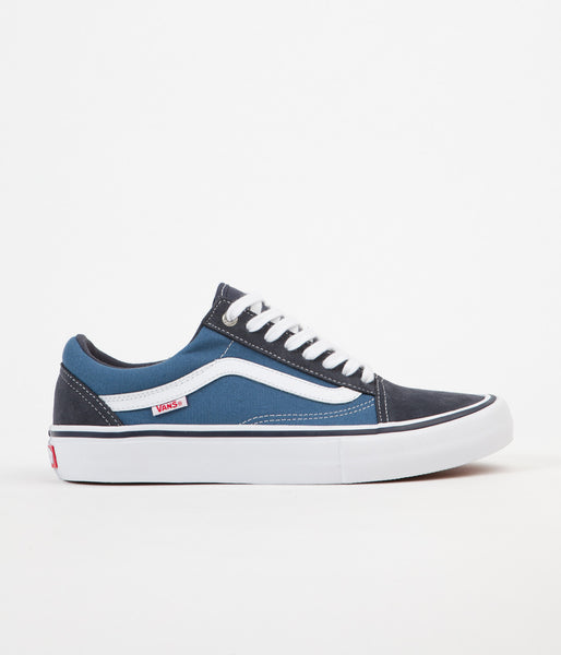 dark and light blue vans