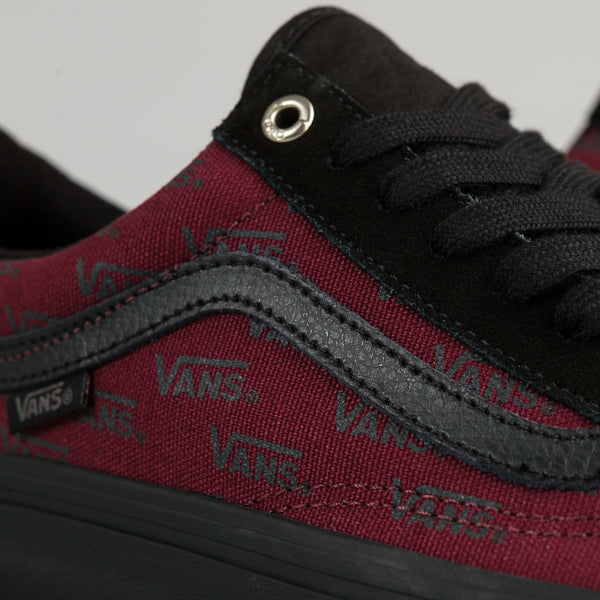 vans the rubber print old skool pro port royal shoes