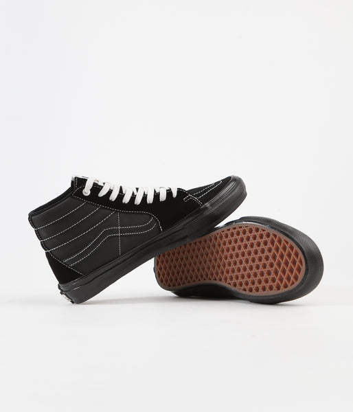 vans sk8 hi shoes black