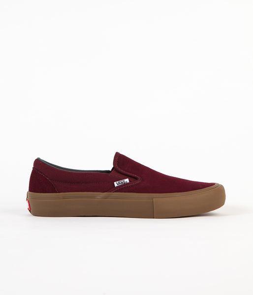 vans slip on gum