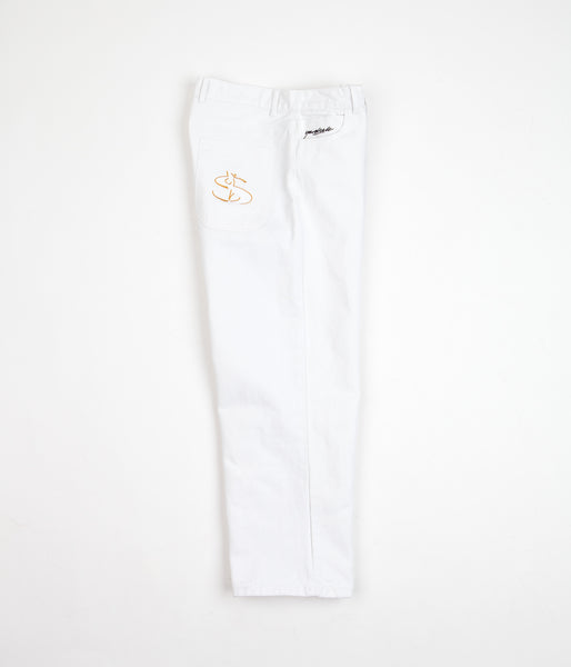 WpadcShops - Yardsale Phantasy Jeans | White - amity tie back