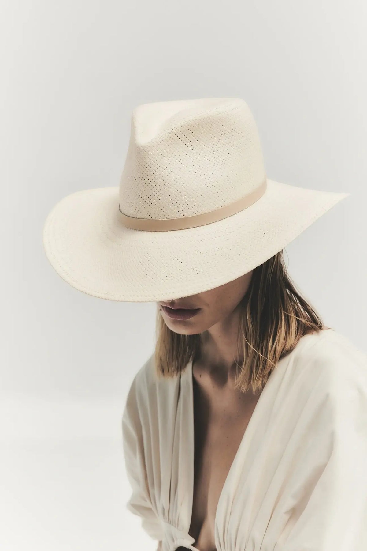 Janessa Leone - Sherman Hat- Natural - prodottihaccp
