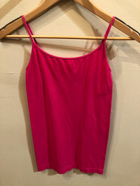 hot pink tank top dress