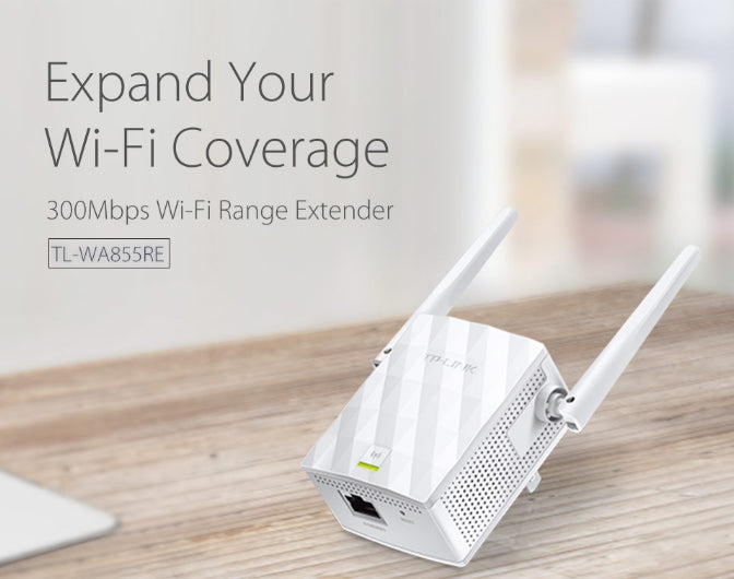 Image result for Compact. Strong. Despite its compact size, it may be hard to ignore the TL-WA855RE due to the truly impressive way that it projects Wi-Fi access into the areas of your home that your standard router simply cannot reach. The TL-WA855RE supports wireless speeds of up to 300Mbps and keeps all of your favorite devices running as fast as possible.