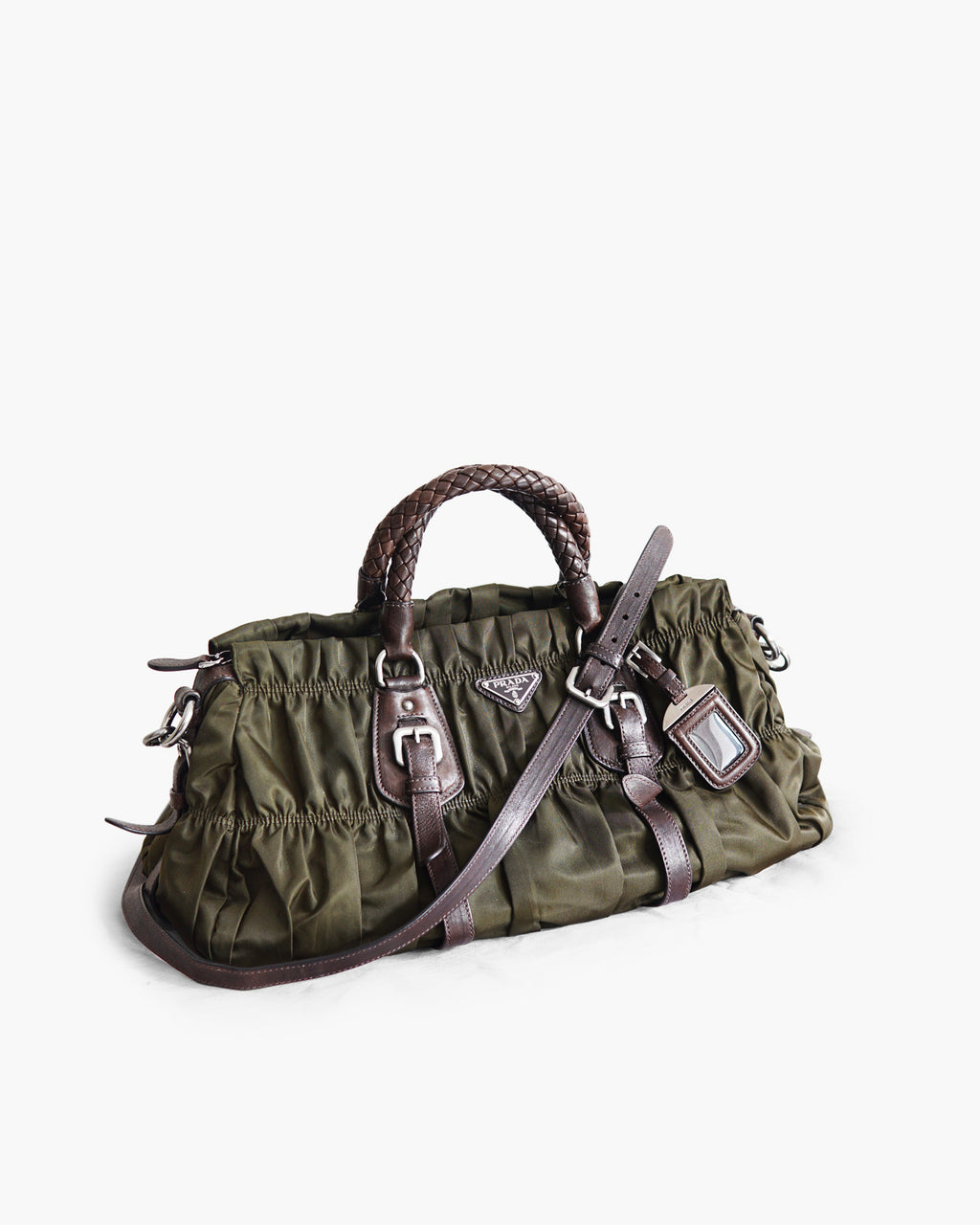 prada gaufre tessuto bag