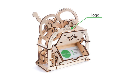 UGears Mechanical Box Etui Branding Custom