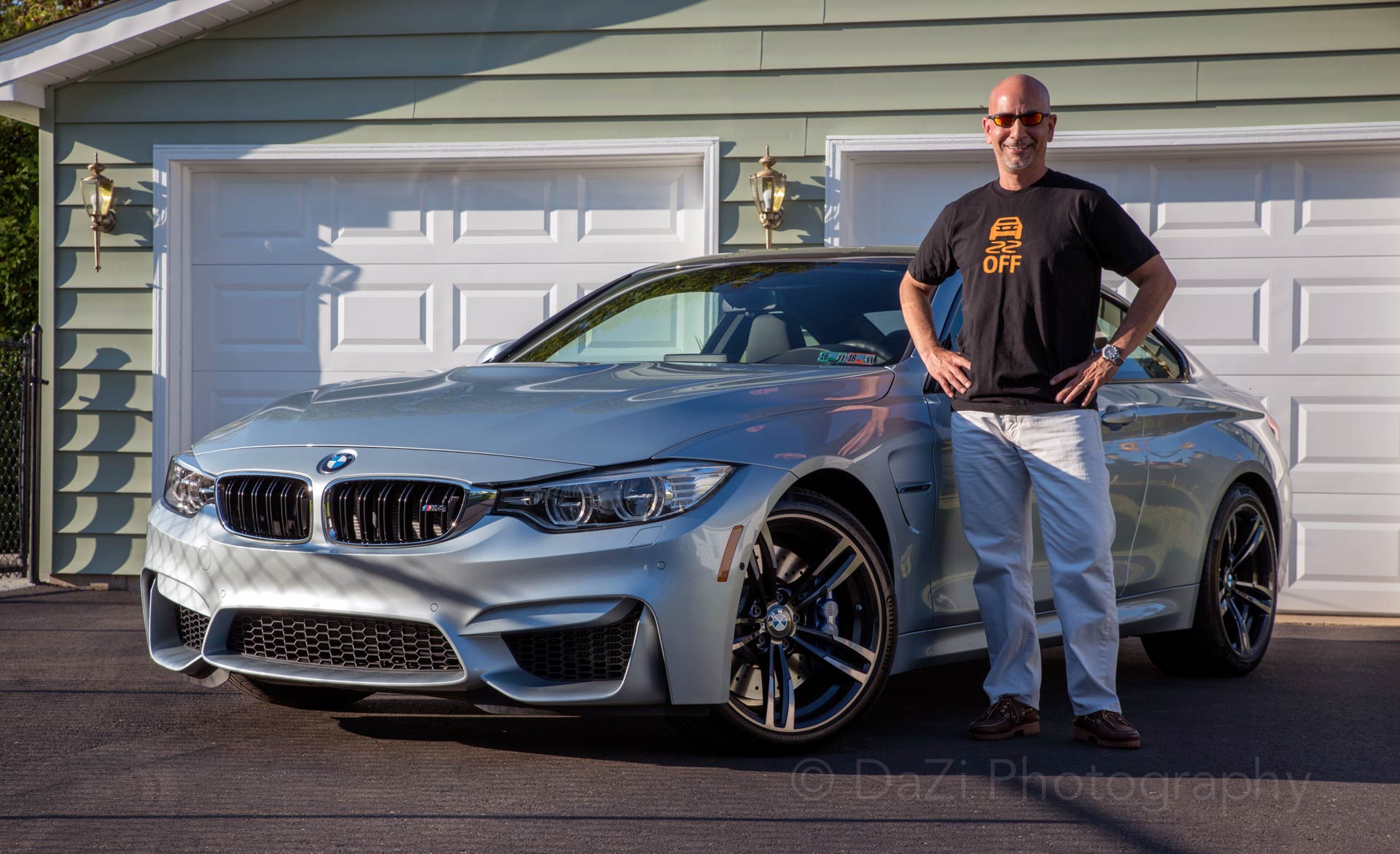Danny with his Silverstone M4