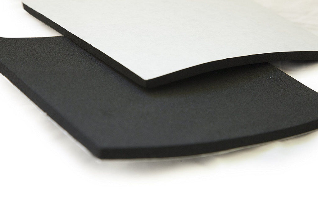 CCNS Rubber-Neoprene sponge pad/mat/10”x8” x 1/4” self-adhesive 