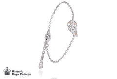 Silver Clogau Gold Affinity Feather Bracelet at Amber Bay