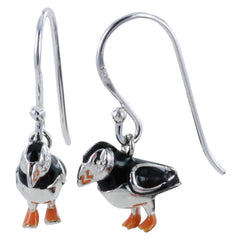 reeves and Reeves Puffin Earrings Amber Bay