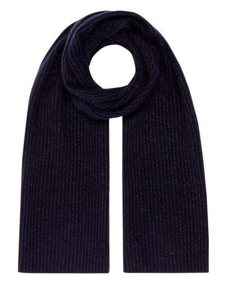 ladies navy scarf