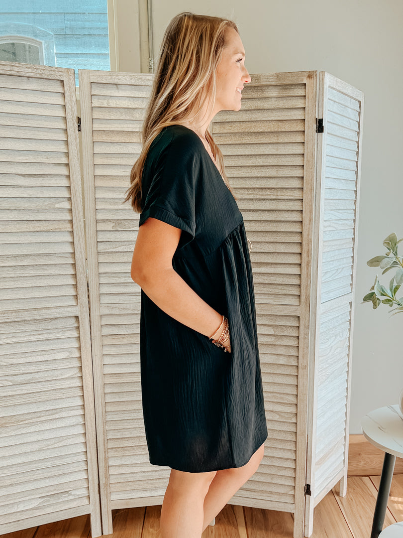 Dolman Shift Dress