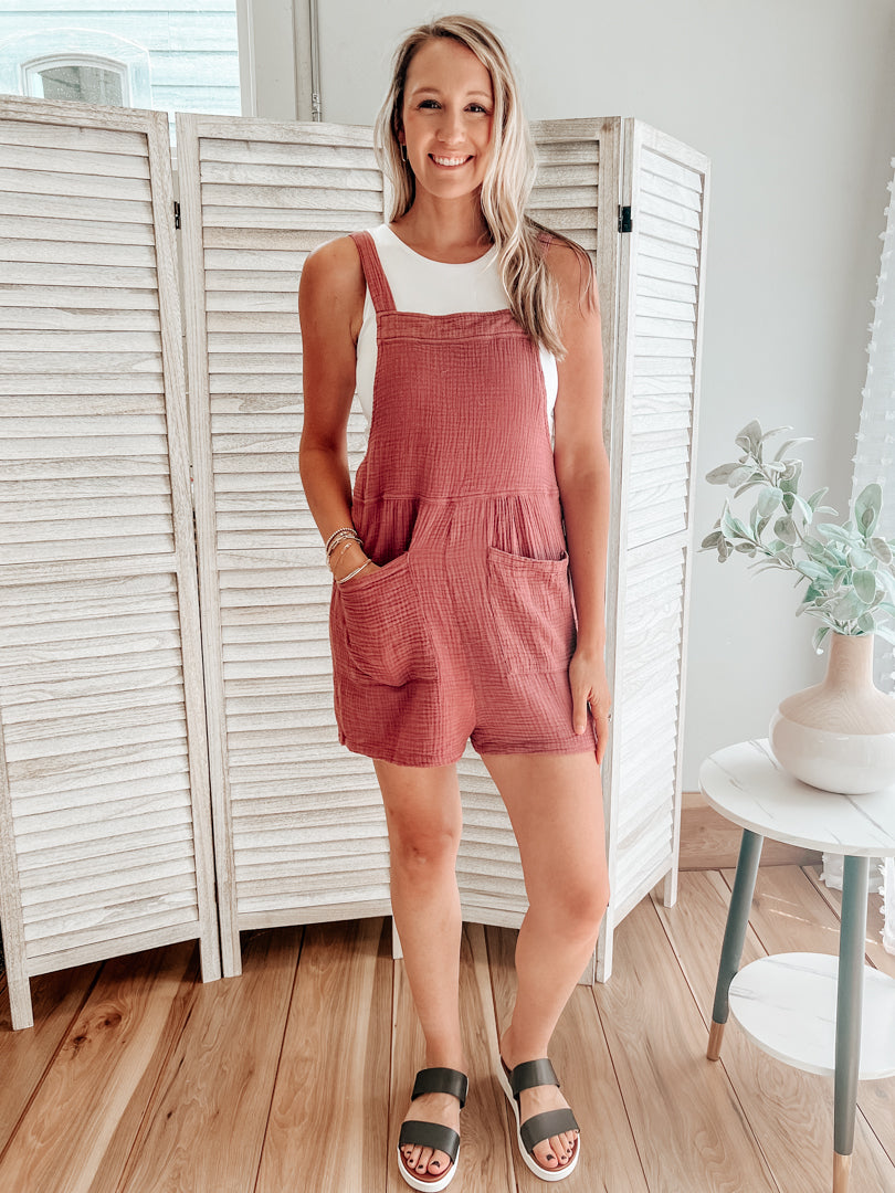 Gauze Romper