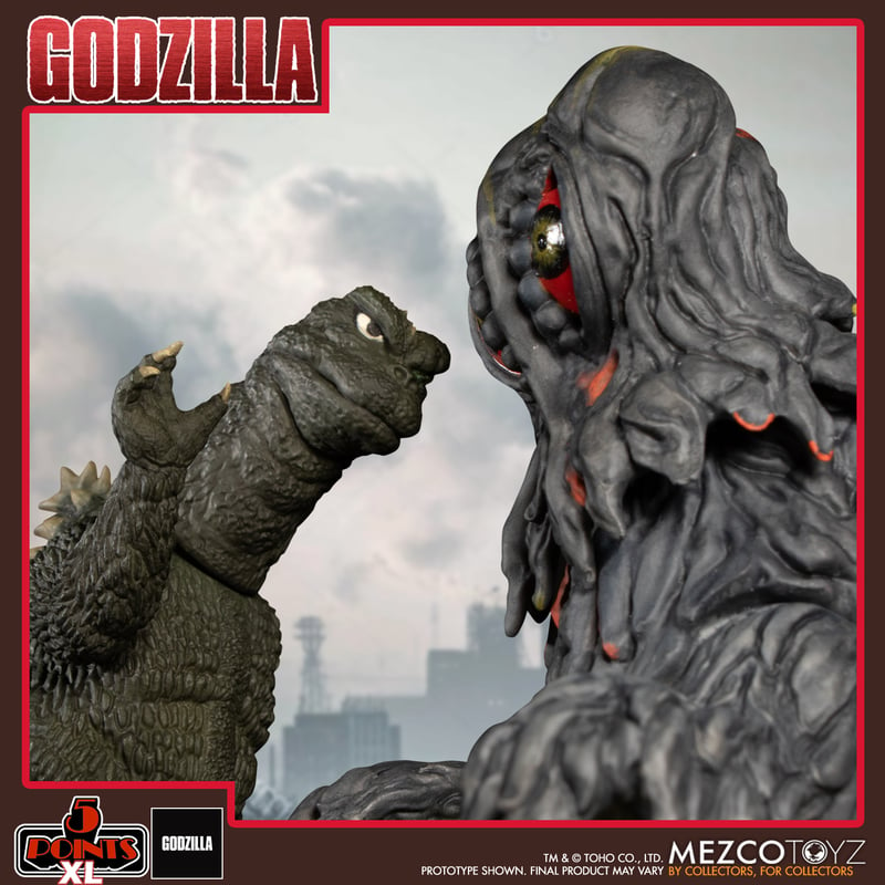 Godzilla VS Hedorah (Smog Monster) Toy Set