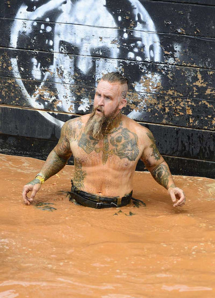 spartan race in a kilt - all american beard 