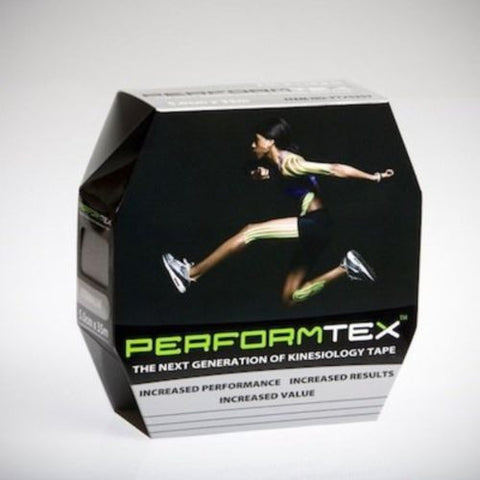 Kinesiology Tape - Jet Black Bulk Roll