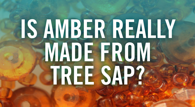 What is amber made from