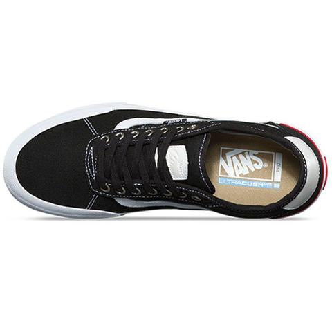 vans chima pro 2 black white