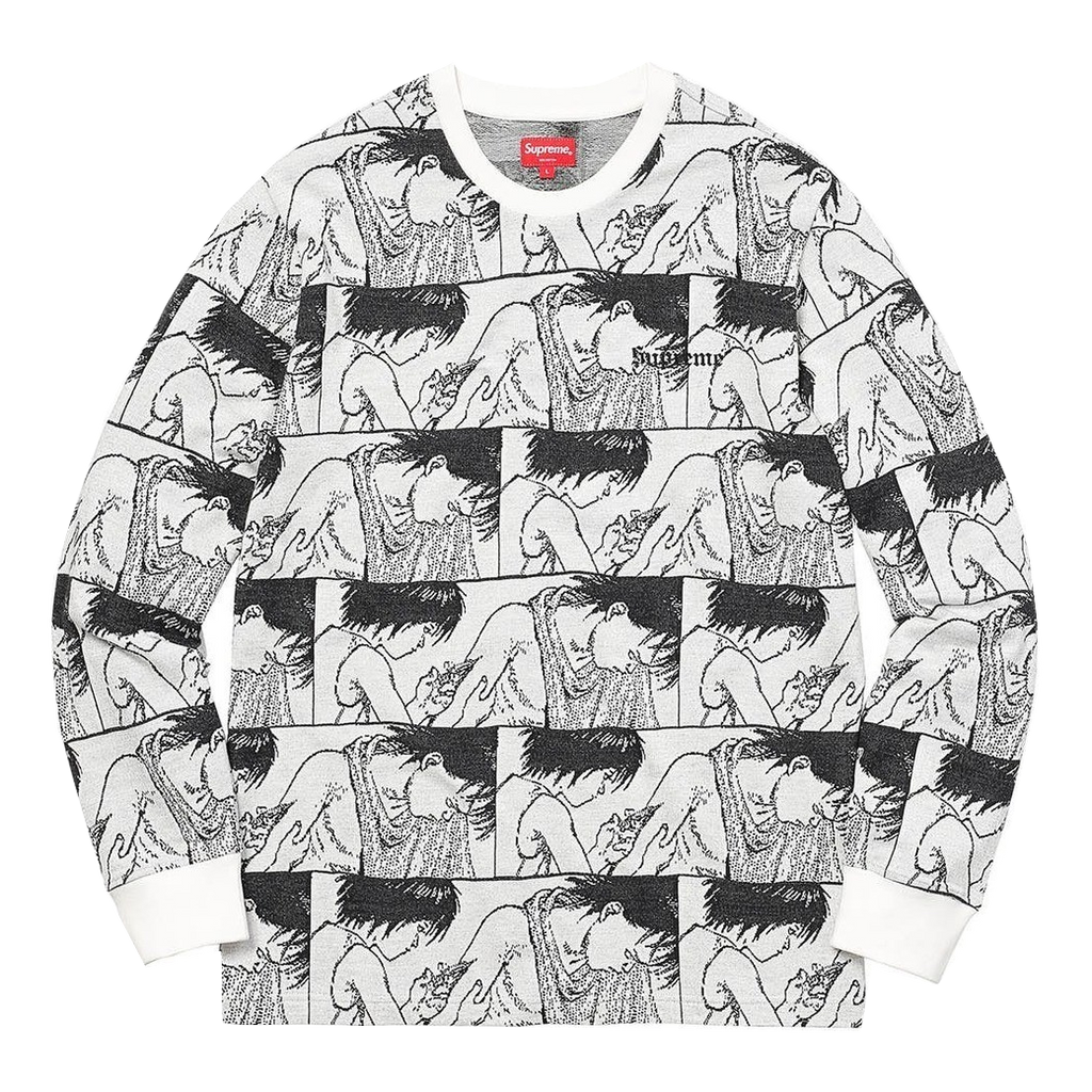 メンズsupreme akira jacquard l/s top m シュプリーム ...