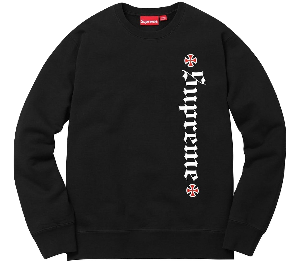 ☆新品☆Supreme Independent Crewneck 黒M | www.fleettracktz.com