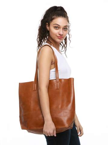 mamuye leather tote