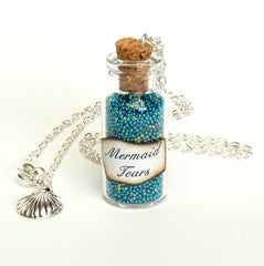 mermaid necklace party favour