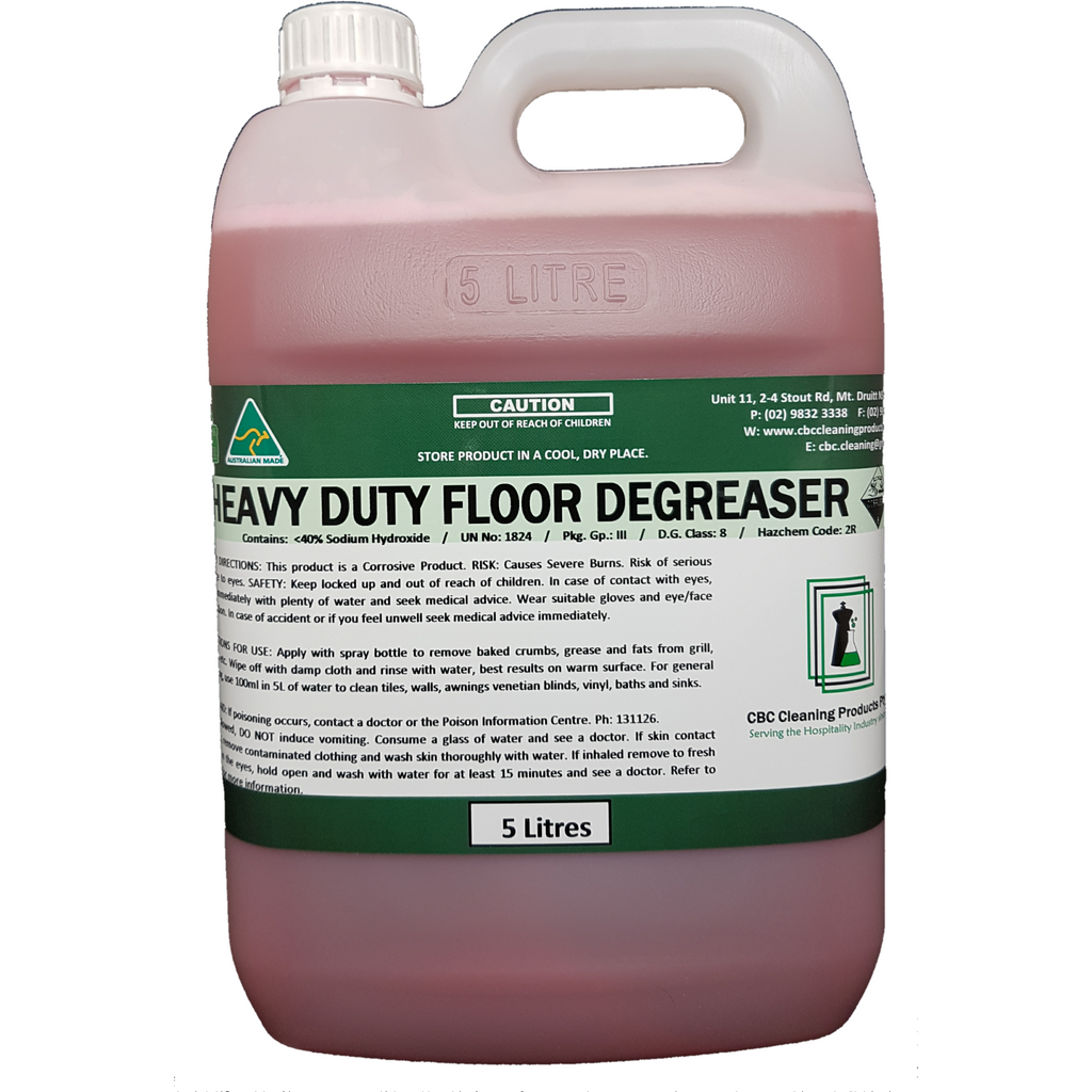 Heavy Duty Floor Degreaser Cbc Cleaning Products