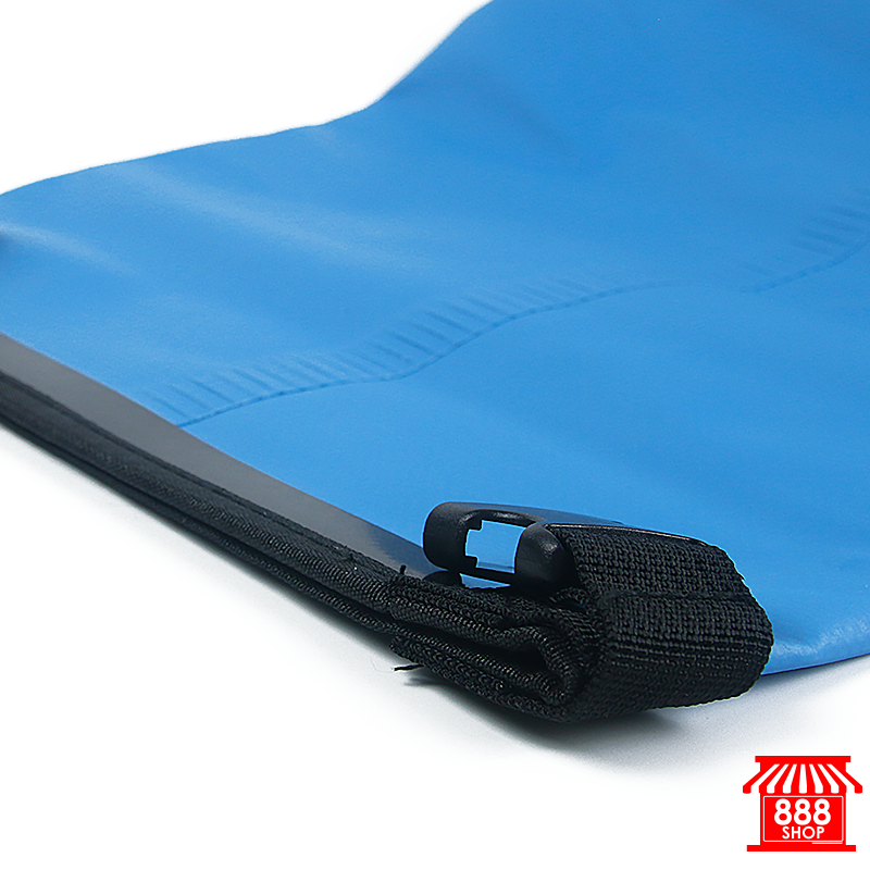 Shop888mall กระเป๋าผ้าใบกันน้ำ ไซส์ 10L (สีฟ้า) 888570BL350 - Shop888mall - 4
