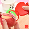 พิมพ์สำหรับแต่งจานอาหารและมีดปอกผลไม้รูปแอปเปิ้ล (สีเขียว) 8881132GR109