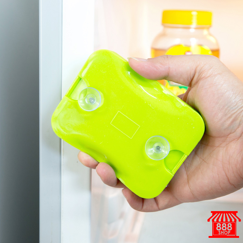 ผงถ่านกำจัดกลิ่นในตู้เย็นแบบตลับ (สีเขียว) 8881062GR150