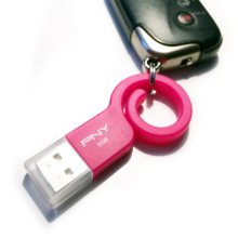 Monkey Tail Gear USB Flash Drive Pink PNY