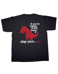 Dinosaur Clap T Shirt