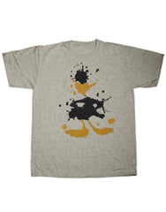 Daffy Duck Splatter Print T Shirt