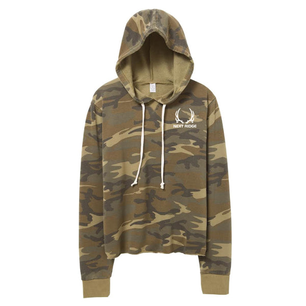 soft camo hoodie