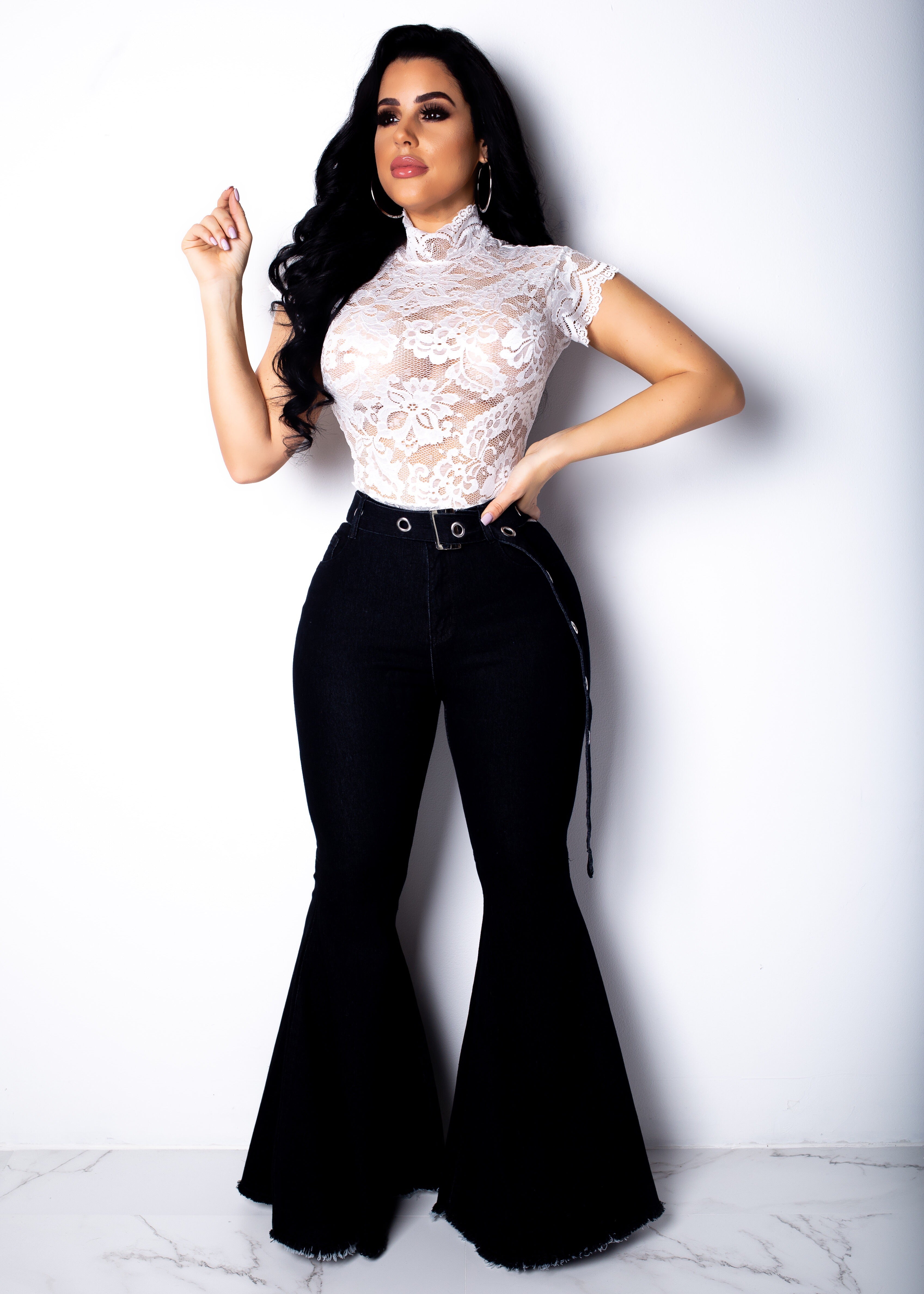 Mermaid Bell Bottom Jeans