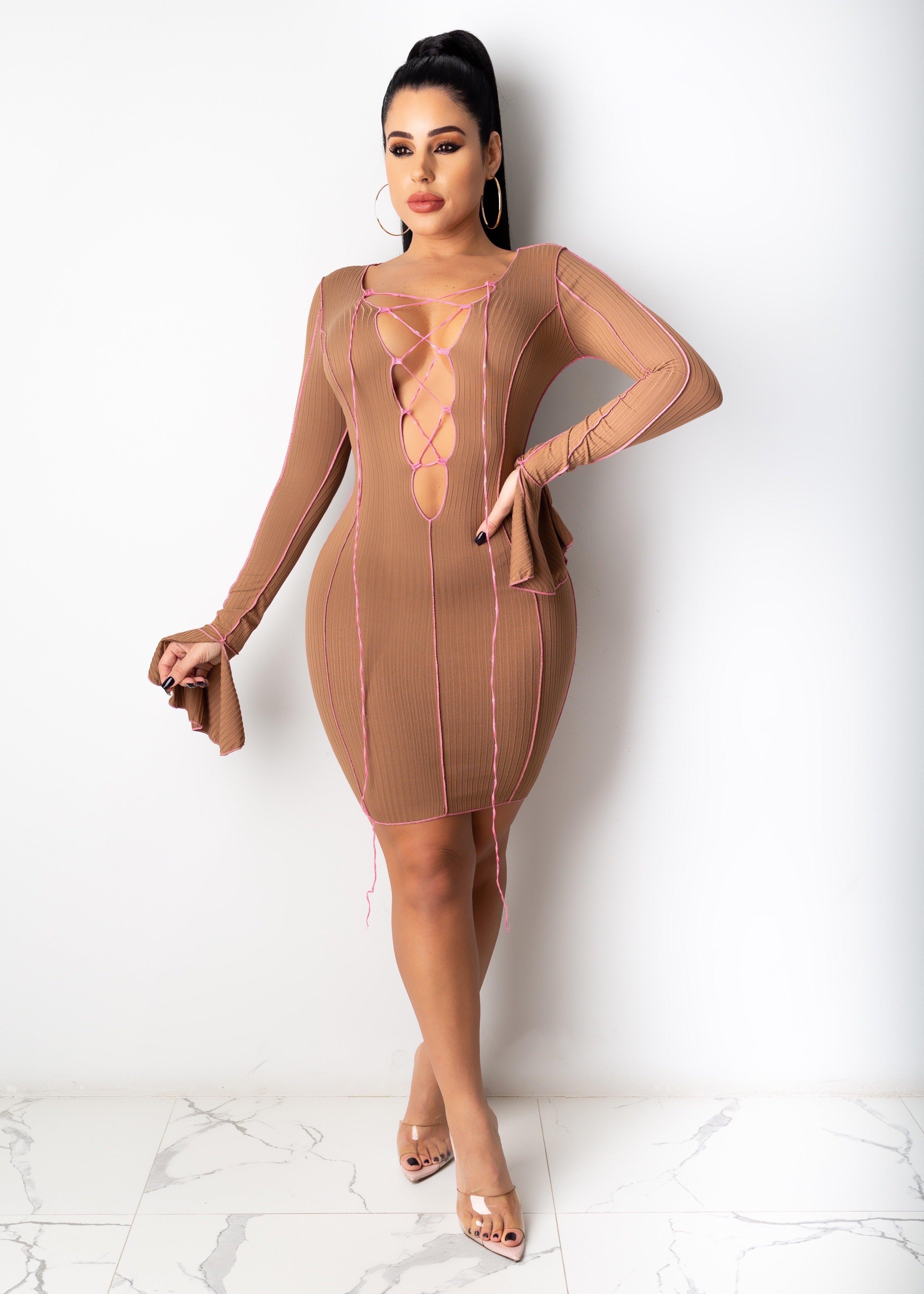 Work Things Out Mini Dress