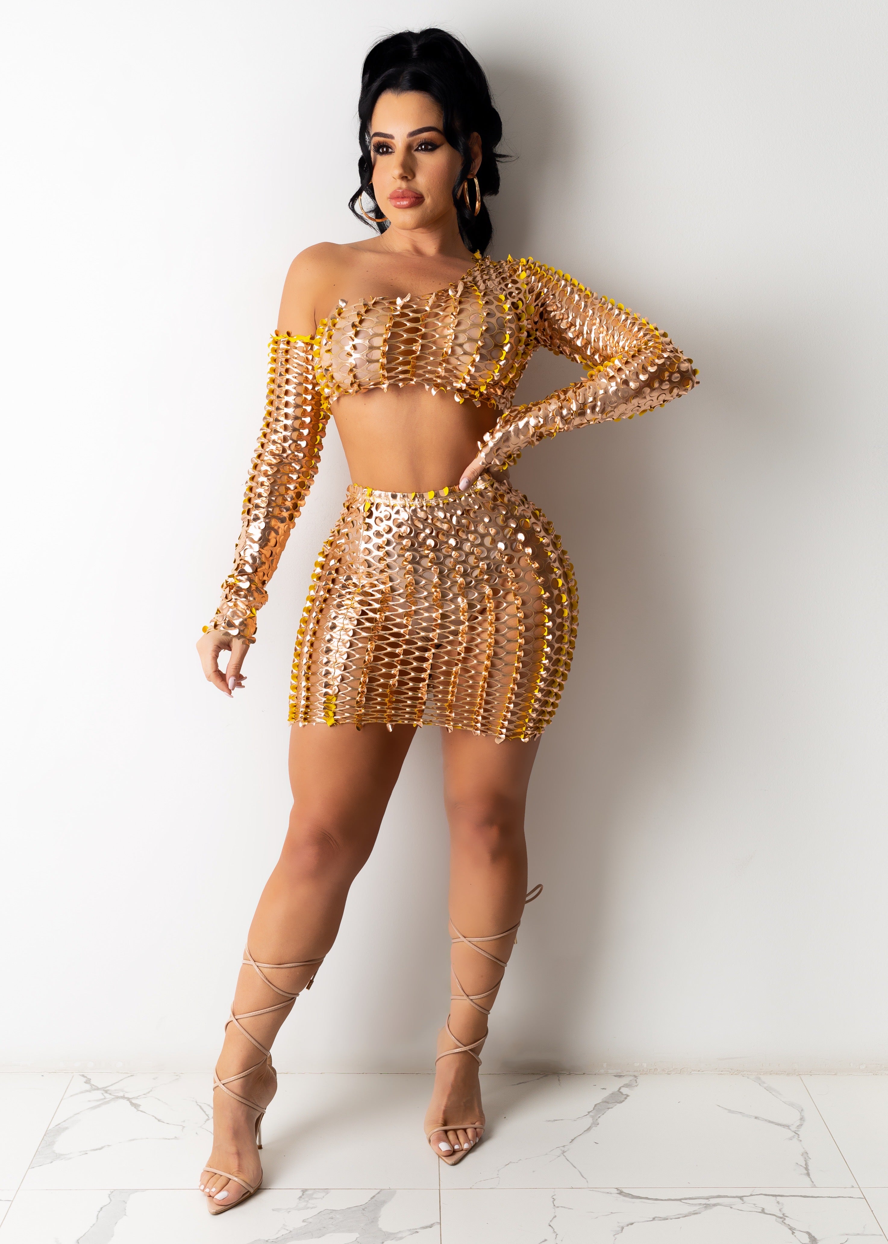 Frolic With Me Skirt Set