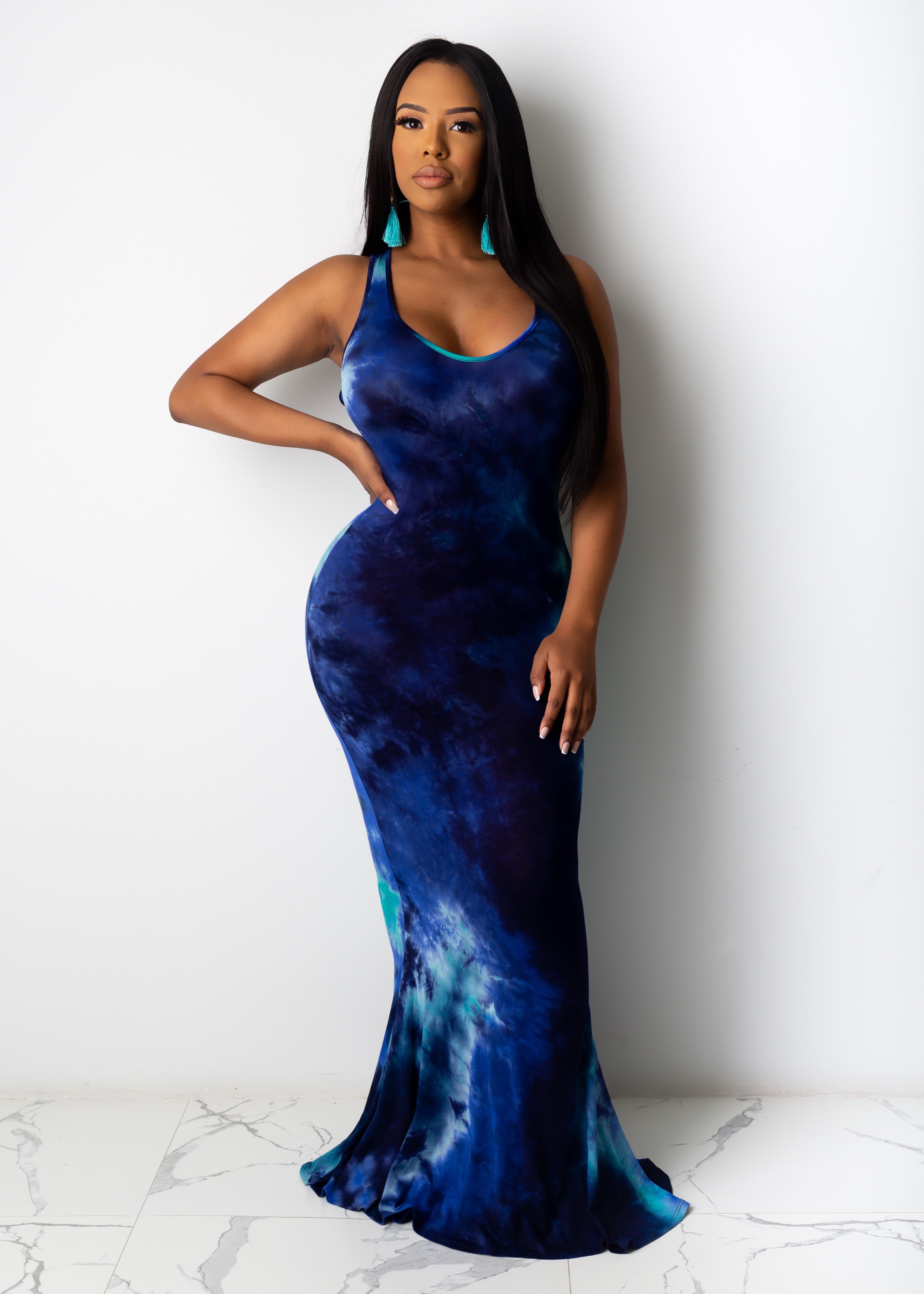 She's Breaking Hearts Maxi Dress