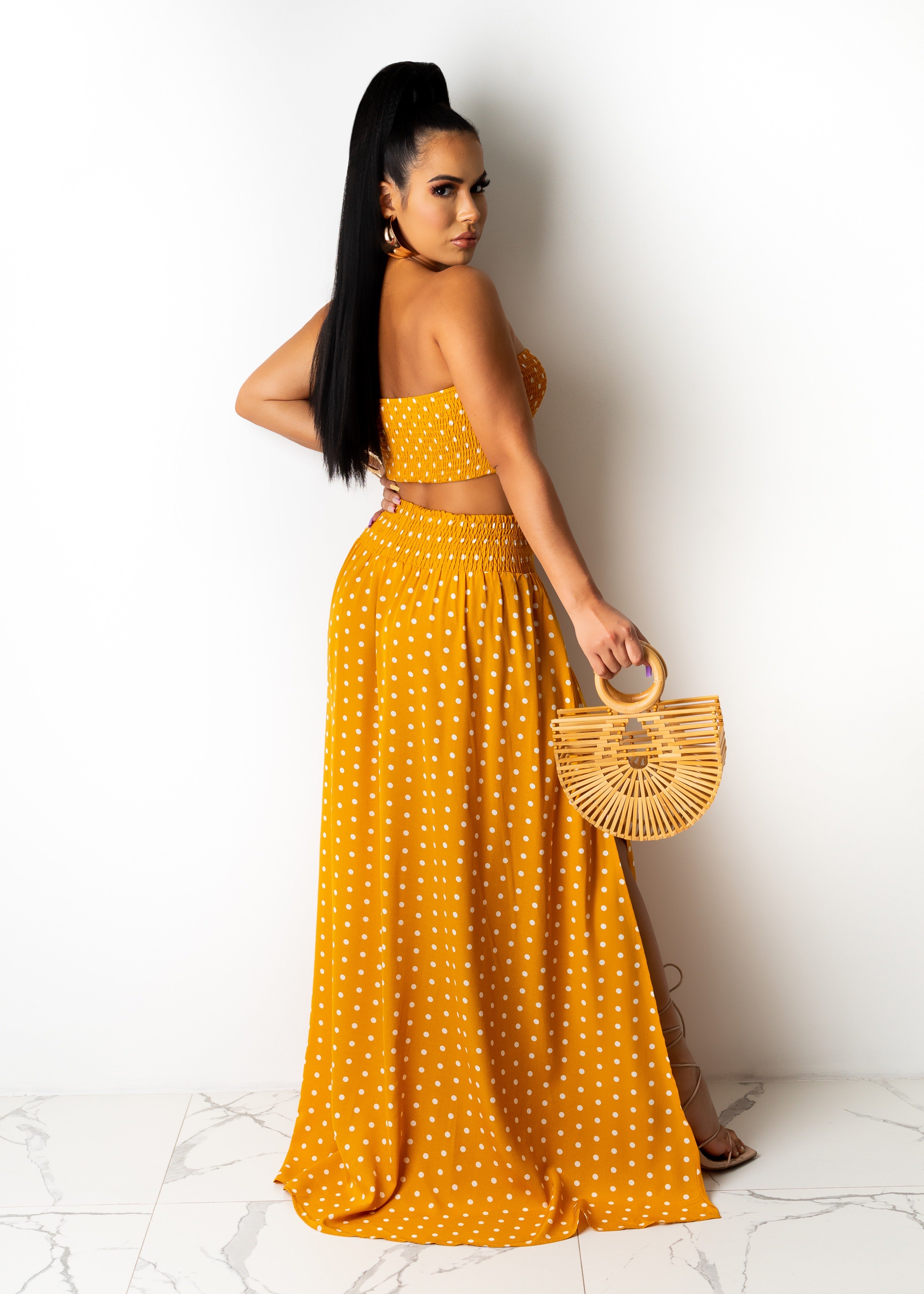 On The Go Skirt Set