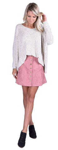 Frosty Tips Sweater - Pink