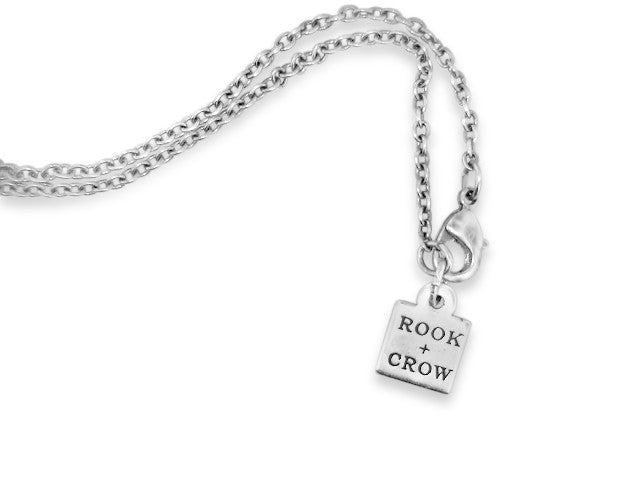 16" Silver Unity Crystal Necklace