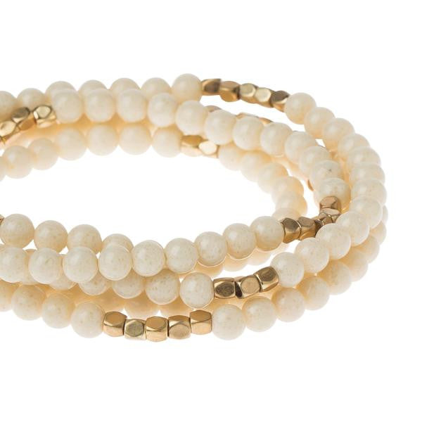 White Fossil Jasper the Supreme Nurturer Wrap