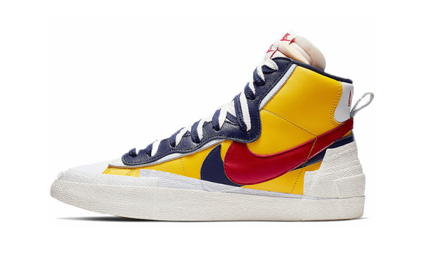 Nike X sacai blazer yellow / red 