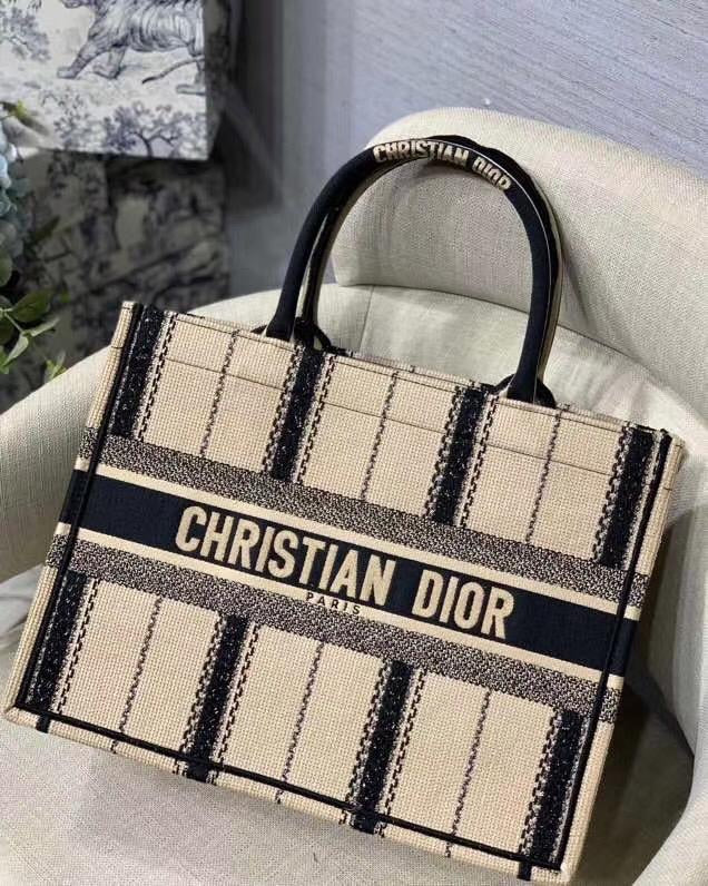 dior book tote bayadere