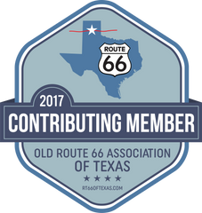 Contributing Member badge Old Route 66 Association of Texas